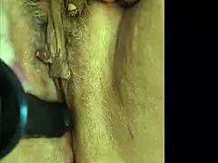 mature bbw granny takes steamy bath then squirts pussy wildly