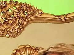 wife's girlfriend straps on dildo and joins bisexual fun for wild pussy pounding