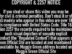 OMG, Sara Jay and Maggie Green Lick Pussy Lips in Hot 3some!