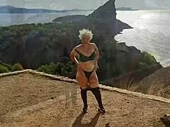 Jaime Exhibitionist Flashes Panties Lingerie Big Ass Solo Public Nature Slut Outdoor Homemade