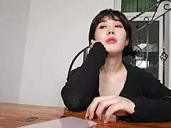 korea lewd stepdaughter steals mom's bf with feet body seduction!
