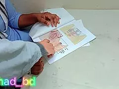 Desi College Girl Learns Intense Sex Education Lesson Part 1