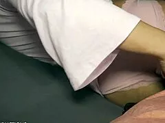 i share cozy bed with curvy stepmom all night long