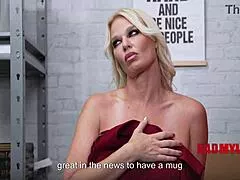 Curvy Blonde Housewife Caught Stealing Condoms At Shop Bent Over Punished By Store Cop Badmylfs Fantasy Garage