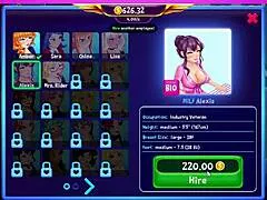 playing naughty games with the hot new secretary at work.