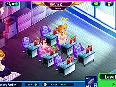 playing naughty games with the hot new secretary at work.