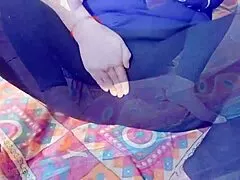 Sexy Neeru Fingers Hairy Pussy To Orgasm With Carrot