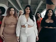 fiery latina milfs with huge asses heat things up