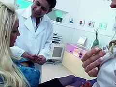 oh god sexy nurse doctor monster tits milf ffm threesome hospital fuck bent over cowgirl deepthroat crazy