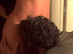 sexy mom's gaping asshole fingered deep in stockings during wild threesome