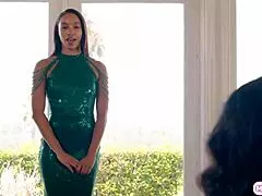 Big tits milf trainer dove-fucks petite ebony teen model senseless 😘