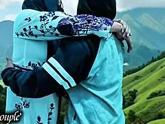 Hijab Wife Cheats Swallows Lover's Cum While Hubby Vacations