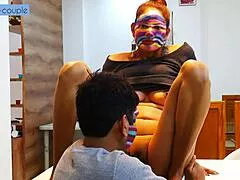 hey, that lonely housewife calls the househelp over to cook up some kitchen fun and fuck