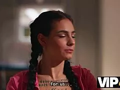 Vip4k Skinny European Cougar Mommy Dominates Tattooed Boyfriend Leather Cheating Pussy Fuck Moaning Hardcore