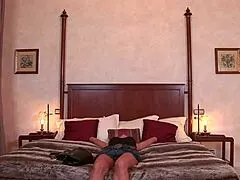 ever seen a stunning blonde milf's ass take cock like this??