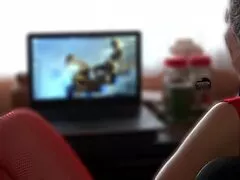 Beautiful Stepmom Fingers Shaved Pussy Multiple Times Watching Hardcore Porn Compilation!