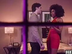 Small Tits Ebony Cheater Olivia Jay Slurps Deepthroats Big Dick Lover Ken Feels