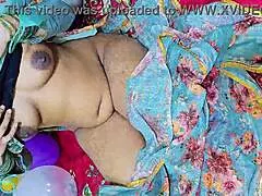 Step-sister surprises with valentine advance tight pussy fuck closeup