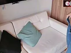 Agatha Mommy's Skinny Latina Maid Chokes On Banana After Hubby Fails Deepthroat Taboo Fuck