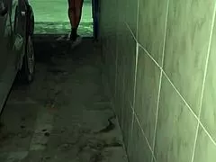 wanna watch this brazilian couple flash and fuck outdoors getting two cumshots in her mouth?