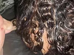 Sensual Mommy's Big Ass Flashed With Cameltoe As Panties Pulled Down In Bedroom