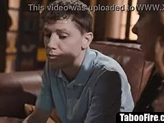 Stepmother Urges Son to Seduce Busty Neighbor Milf