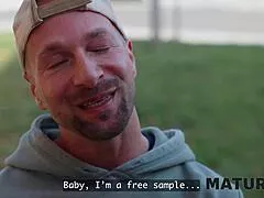 hey nerd this mature's big tits first time pickup