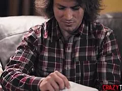 christie stevens sexy big ass milf rides stepson monster cock hard!