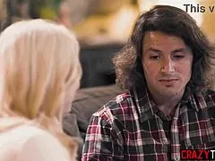 christie stevens sexy big ass milf rides stepson monster cock hard!