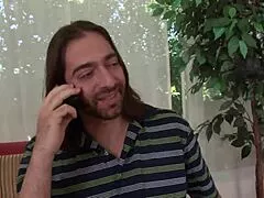 raquel moans as two black cocks double penetrate her shaved pussy