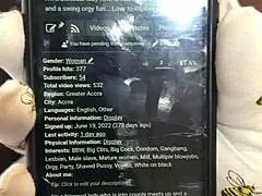 mature woman shares her verification video casually