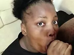 when i signal you to cum my way mouth fuck me facial the face with your penis be careful of my pretty ebony eyes mastermeat1 commands his sub