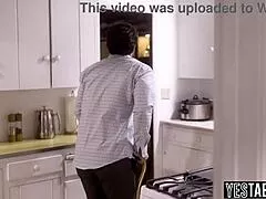 SLY STUD CATFISHES CURVY BIG TITS MILF FOR DOGGY HARDCORE POUNDING!
