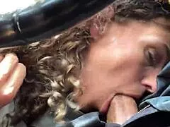 Stepbrother, your graduation gift is my deepthroat on that monster cock in the car!