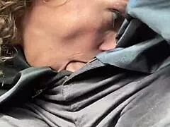 Stepbrother, your graduation gift is my deepthroat on that monster cock in the car!