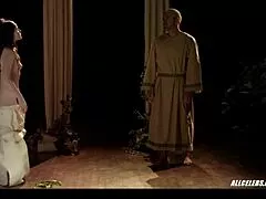 LAURA DE ISLA NANNY TOPLESS HANDJOB SEX SCENE