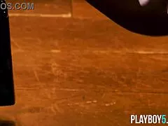 Damn, hairy ebony milf ana foxx strips teasing black mama pussy and booty softcore solo!