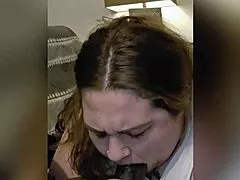 curvy bbw white girl slurps bbc deep then bends for sloppy doggystyle cumshot 💦🍑