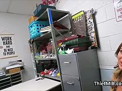 Trailer Park MILF Caught Stealing Gets Her Curvy Ass Pounded Hard on Hidden Cam