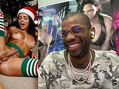 BEAUTIFUL TRANS MILF HANDS-FREE CUMMING WITH HUGE TOYS STRETCHING THAT TIGHT ASS