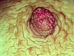 bouncing natural big boobs with hard nipples