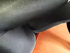 Step-mom's hairy plump pussy grips my cock tight while house empty for sneaky fuck