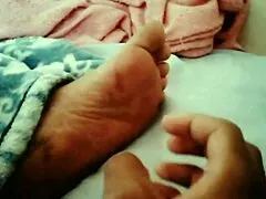 Mature Latina’s Sexy Feet Tickled Till Annoyed and Squirming