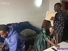 this fake pastor tricks me out for oil just to fuck my horny wife squirting full movie on red