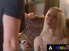 Zazie and Natas Hatefully Devour Pussy in Stepsis Betrayal Scissoring Rage