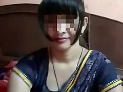 Desi wife rides cowgirl with long hair in clear hindi audio fun.