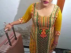 Huge ass sister fucked hard in oyo room by stepbrother new year orgasm blast.