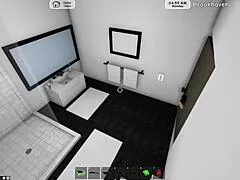 Guy with big dick cums hard with two hotties on bed