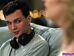 Stepmom Rachael Cavalli rides stepson Josh Rivers cowgirl after porn