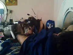 my addicted friend sucks my cock then i fuck her juicy pussy hard